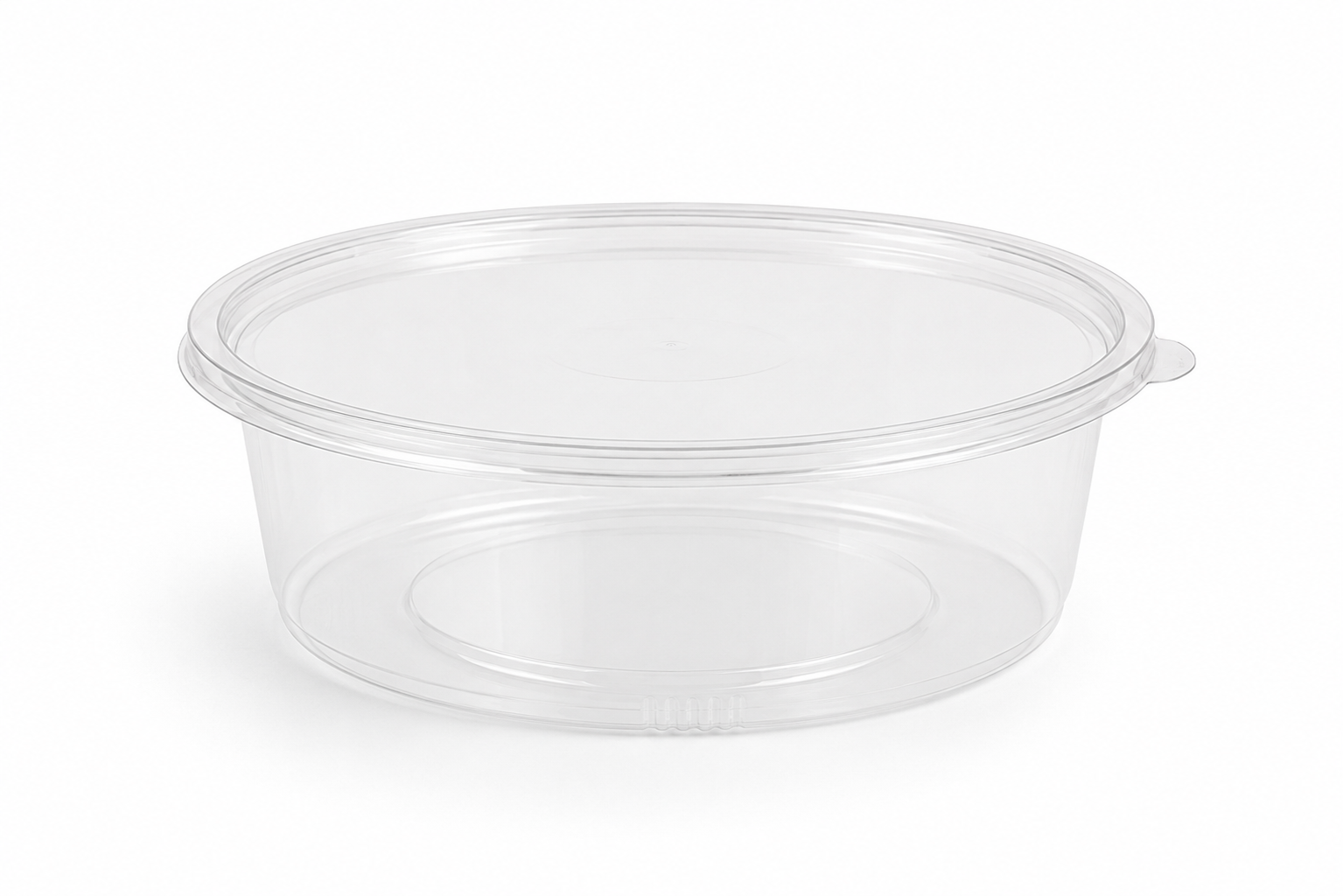 כתר 35 - (קופסה לסלט) מכסה שטוח 500 סמ”ק